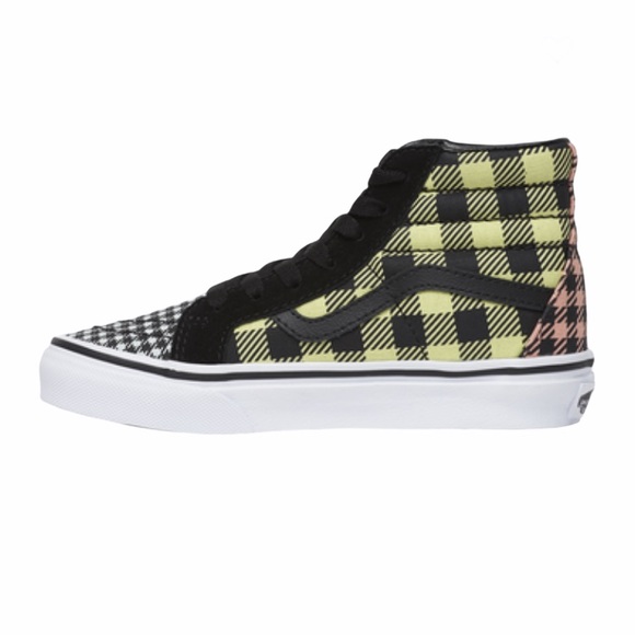 NWT Vans High Sk8 Plaid Sneakers - Picture 2 of 6